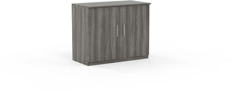 Mayline Medina 36" Storage Cabinet, Wood Doors [MSC] Mayline Gray Steel Storage Cabinet MSCLGS