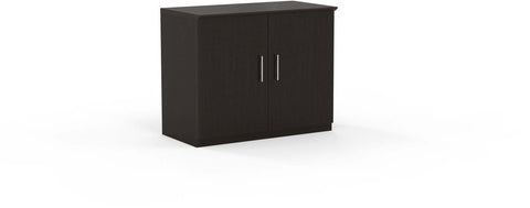 Mayline Medina 36" Storage Cabinet, Wood Doors [MSC] Mayline Mocha Storage Cabinet MSCLDC