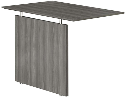 Mayline Medina 48.5" Non-Handed Straight Bridge [MNBDG] Mayline Gray Steel Bridge MNBDGLGS