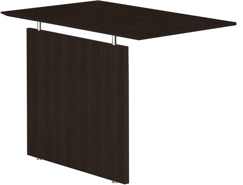 Mayline Medina 48.5" Non-Handed Straight Bridge [MNBDG] Mayline Mocha Bridge MNBDGLDC