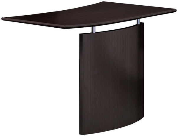 Mayline Medina Bridge Left Hand Bridge Laminate [MNBDGL] Mayline Mocha Bridge MNBDGLLDC