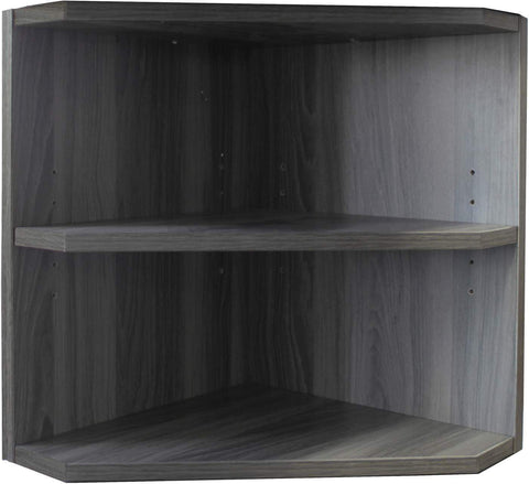 Mayline Medina Corner Support for Hutch Laminate [MNPO] Mayline Gray Steel Corner Support MNPOLGS