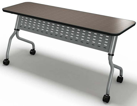 Mayline Sync 48"x24" Rectangular Table Mocha [SY2448TLDCM] Mayline Training Table SY2448TLDCM