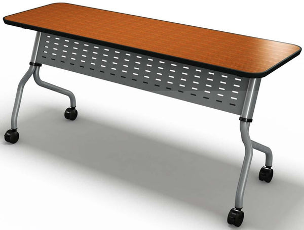 Mayline Sync 60"x24" Rectangular Table Biltmore Cherry [SY2460TLCRM] Mayline Training Table SY2460TLCRM