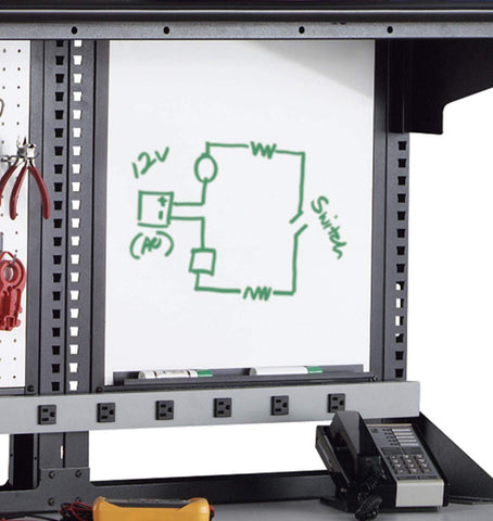 Mayline Techworks 24"x24" Whiteboard [744DV5] Mayline Whiteboard 744DV5