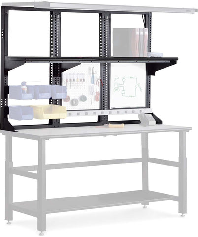 Mayline Techworks 60"x48" Upper Desk Frame Black [7103DV5] Mayline Desk Frame 7103DV5