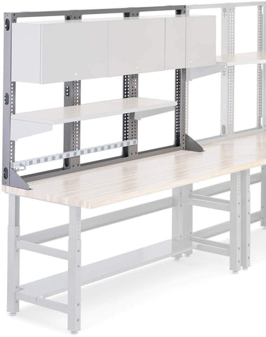 Mayline Techworks 60"x48" Upper Desk Frame Graphite [7103E5] Mayline Desk Frame 7103E5