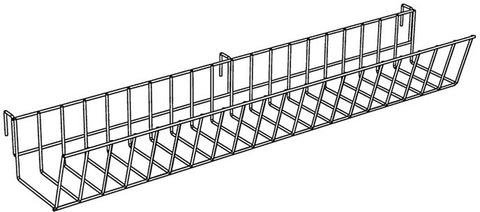 Mayline Techworks 72" Horizontal Cable Management [779] Mayline Cable Management 779