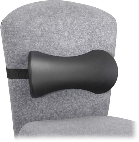 Memory Foam Lumbar Support Backrest Black Set of 5 [7154BL] Safco Backrest 7154BL