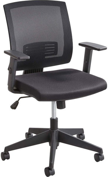 Mezzo™ Task Chair Black [7195BL] Safco Task Chair 7195BL