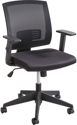 Mezzo™ Task Chair Black [7195BL] Safco Task Chair 7195BL