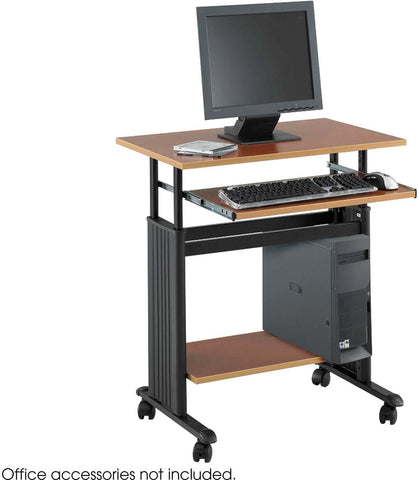 Muv™ Adjustable-Height Desk 28" [1925] Safco Cherry Computer Desk 1925CY