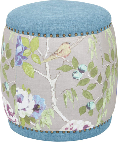 Office Star Ave Six Briana Barrel [BRA] Office Star Sky Blue Ottoman BRA-HK14