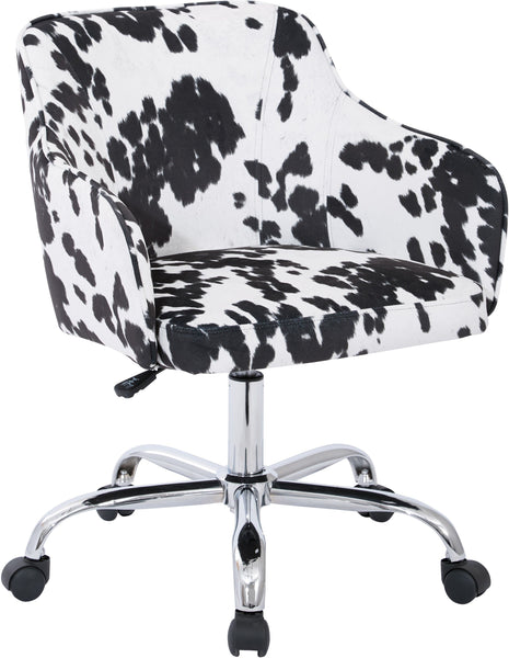 Office Star Ave Six Bristol Task Chair Velvet Fabric [BRL26] Office Star Udder Madness Task Chair BRL26-UM21