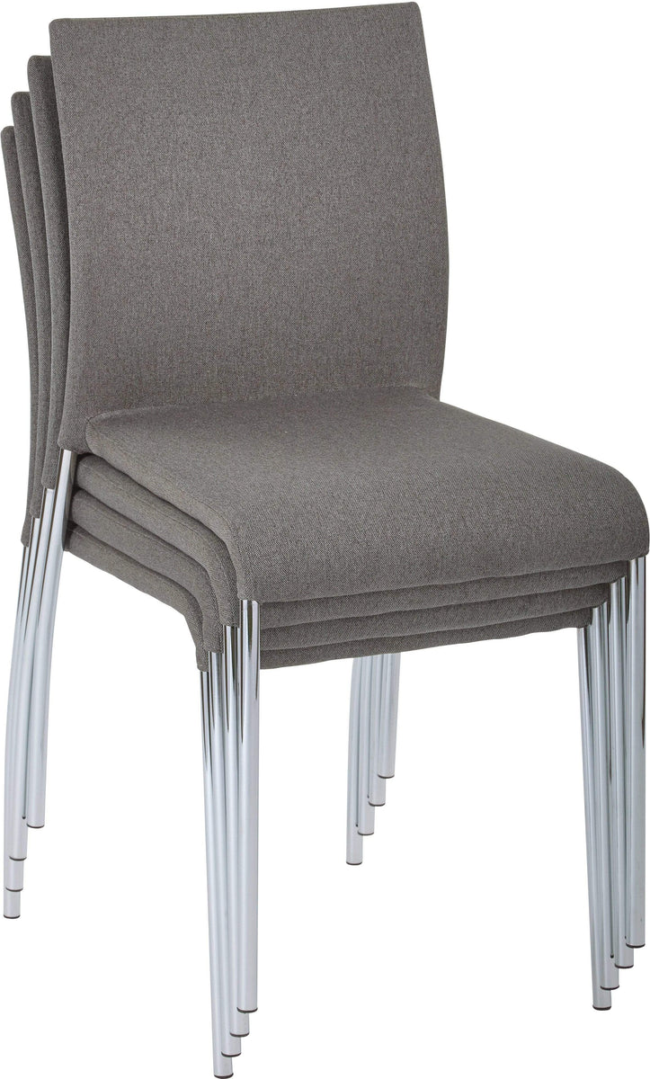 Office Star Ave Six Conway Stacking Chair, Set of 4 [CWYAS4] – Office ...