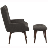 Office Star Ave Six Dalton Chair with Ottoman [SB524] Office Star Accent Chair