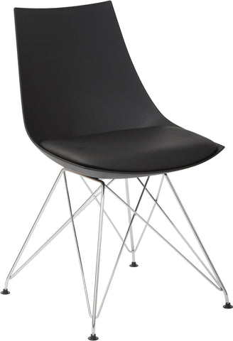 Office Star Ave Six Eiffel Bistro Chair [EFLC2] Office Star Black Dining Chair EFLC2-3