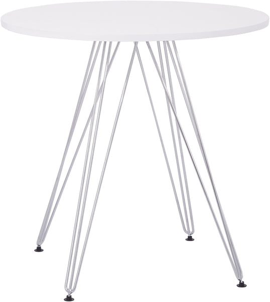 Office Star Ave Six Eiffel Dinette Table [EFLT] Office Star White Dining Table EFLT-11