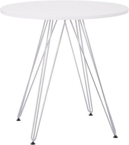 Office Star Ave Six Eiffel Dinette Table [EFLT] Office Star White Dining Table EFLT-11