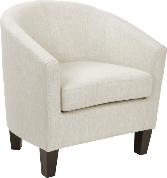 Office Star Ave Six Ethan Tub Chair in Deluxe Vinyl Fabric [ETN] Office Star Linen Fabric Accent Chair ETN-L38