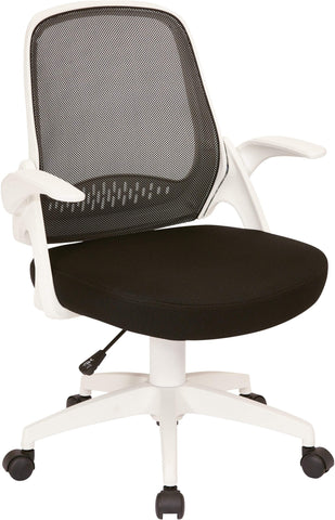 Office Star Ave Six Jackson Office Chair [JKN26] Office Star Black Office Chair JKN26-W3M
