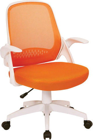 Office Star Ave Six Jackson Office Chair [JKN26] Office Star Orange Office Chair JKN26-W18M