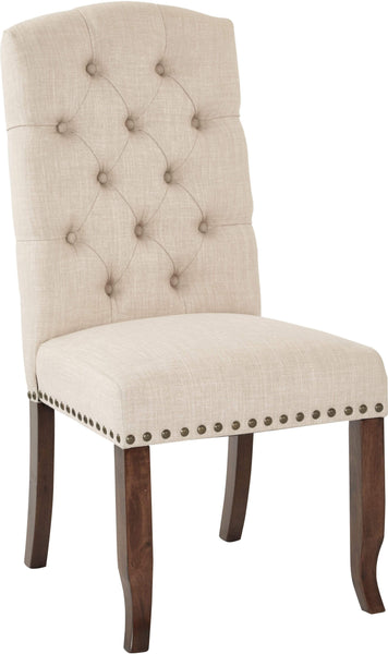 Office Star Ave Six Jessica Tufted Dining Chair [JSA] Office Star Linen Accent Chair JSA-L38