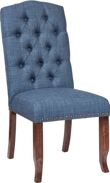 Office Star Ave Six Jessica Tufted Dining Chair [JSA] Office Star Navy Accent Chair JSA-L39