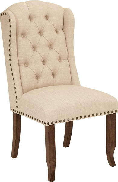Office Star Ave Six Jessica Tufted Wing Dining Chair [JSAW] Office Star Linen Accent Chair JSAW-L38