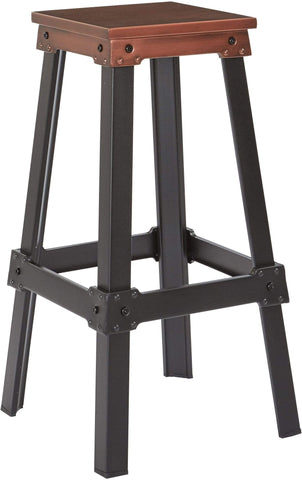 Office Star New Hampshire 30" Bar Stool [NHM] Office Star Brushed Red Copper Bar Stool NHM-BRC
