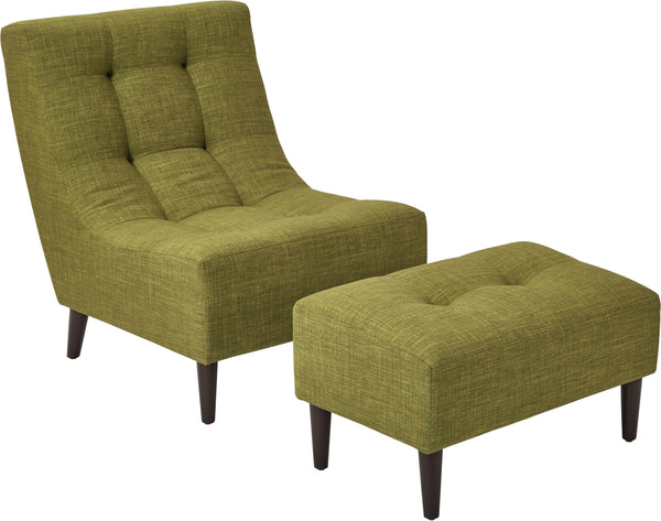 Office Star OSP Accents Hudson Chair Milford [HDS51] Office Star Green Accent Chair HDS51-M17