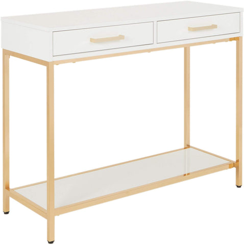 Office Star OSP Designs Alios Foyer Table [ALS07-WH] Office Star Accent Table ALS07-WH