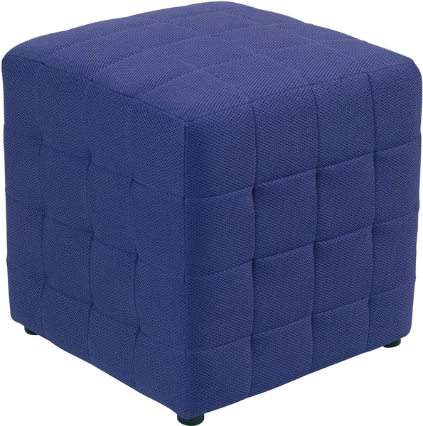 Office Star OSP Designs Detour 15" Fabric Cube [DTR15] Office Star Purple Ottoman DTR15-512