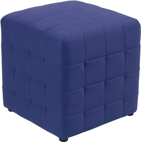 Office Star OSP Designs Detour 15" Fabric Cube [DTR15] Office Star Purple Ottoman DTR15-512