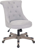 Office Star OSP Designs Hannah Tufted Office Chair Skyk [HNNSA] Office Star Fog Accent Chair HNNSA-E17