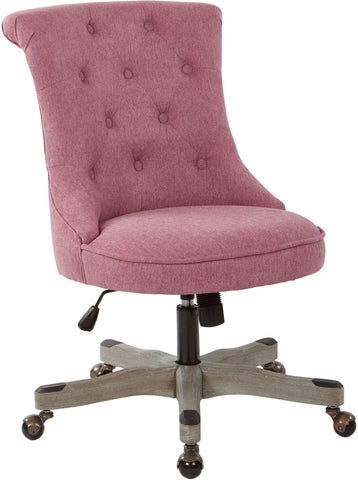 Office Star OSP Designs Hannah Tufted Office Chair Skyk [HNNSA] Office Star Orchid Accent Chair HNNSA-E16