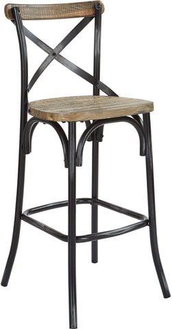 Office Star OSP Designs Somerset 30" Bar Stool [SMR30] Office Star Antique Black Bar Stool SMR30-AB