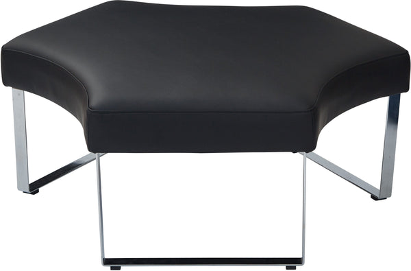 Office Star OSP Furniture® Meetup Lounge Module Fabric [MUP51] Office Star Black Dillon Guest Chair MUP51-R107