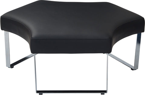 Office Star OSP Furniture® Meetup Lounge Module Fabric [MUP51] Office Star Black Dillon Guest Chair MUP51-R107