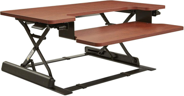 Office Star OSP Furniture® Napa Desk Riser 35W x 29D Cherry [NAP3529CHY] Office Star Desk Riser NAP3529CHY