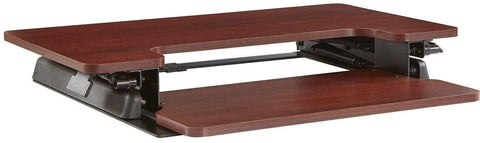 Office Star OSP Furniture® Napa Desk Riser 35W x 29D Mahogany [NAP3529MAH] Office Star Desk Riser NAP3529MAH