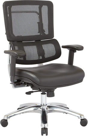 Office Star Pro-Line II™ Vertical Black Mesh Back Chair [99662C