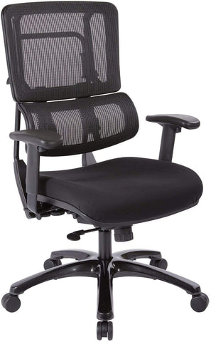 Office Star Pro-Line II™ Vertical Black Mesh Back Chair [99663B-30] Office Star Executive Chair 99663B-30