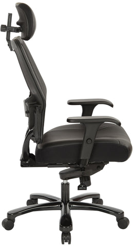 Office Star Space Seating® Executive Big and Tall Chair [63-E37A773HL] Office Star Big & Tall Chairs 63-E37A773HL