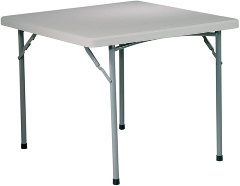 Office Star Work Smart™ 36" Square Resin Table [BT36] Office Star Adjustable Height Tables BT36