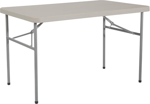 Office Star Work Smart™ 4’ Resin Multi Purpose Folding Table [BT04W] Office Star Folding Table BT04W