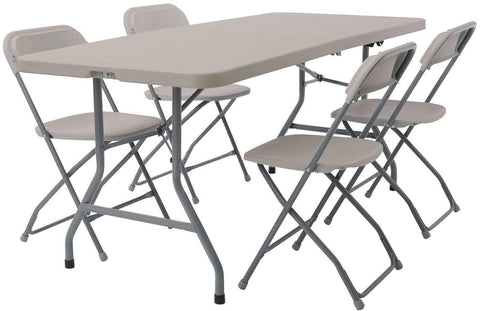 Office Star Work Smart™ Blow Mold Folding Set [QT7205-05] Office Star Folding Table QT7205-05