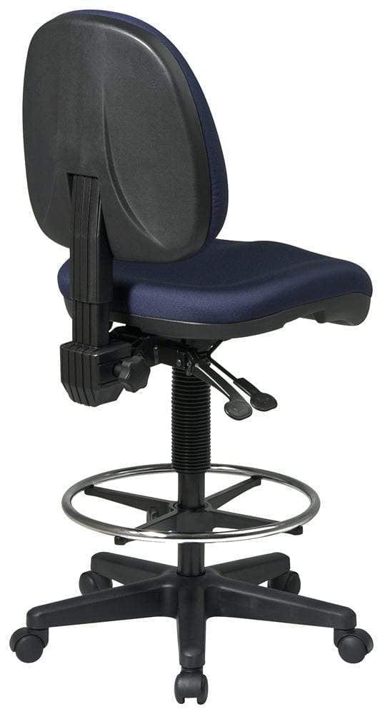 Office Star Work Smart Deluxe Ergonomic Drafting Chair [DC940] Office Chairs Unlimited Free