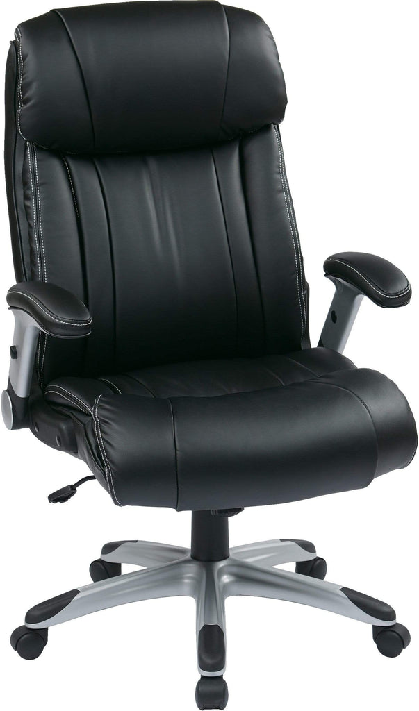 Leather Office Star Task Chair Office Star Work Smart™ Executive
