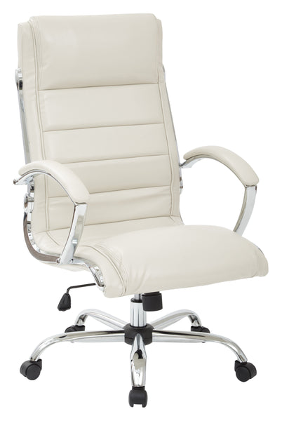 Office Star Work Smart™ Executive Chair [FL1327C] Office Star Cream Executive Chair FL1327C-U28